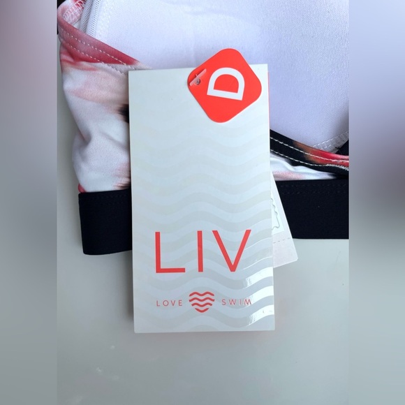 Multicolour Triangle Cut Bikini Top NWT - Picture 4 of 5